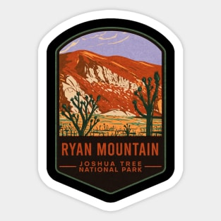 Ryan Mountain Joshua Tree National Park Sticker